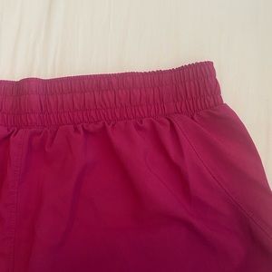 Magenta Running Shorts